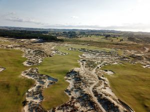 Tara Iti 12th Hole Aerial